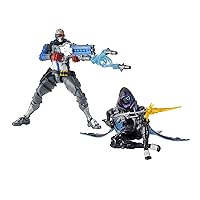 Hasbro Toys Overwatch Ultimates Series Soldier: 76 & Shrike (Ana) Skin Dual Pack 6