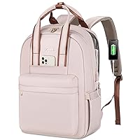 LOVEVOOK Laptop Backpack Purse for Women, 17 Inch Travel Laptop Bag with USB Port, Durable Work Computer Backpack, Water Proof College Casual Daypack