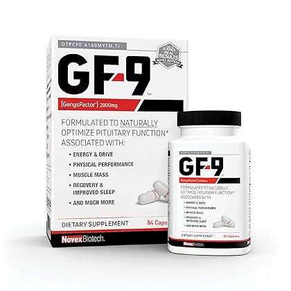 GF-9 – 84 Count - Supplements for Men - Male Supplements - Boost Critical Peptide That Supports Energy, Drive, Physical Performance & More