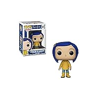 Funko Pop Movies: Coraline - Coraline in Raincoat (Styles May Vary) Collectible Figure, Multicolor