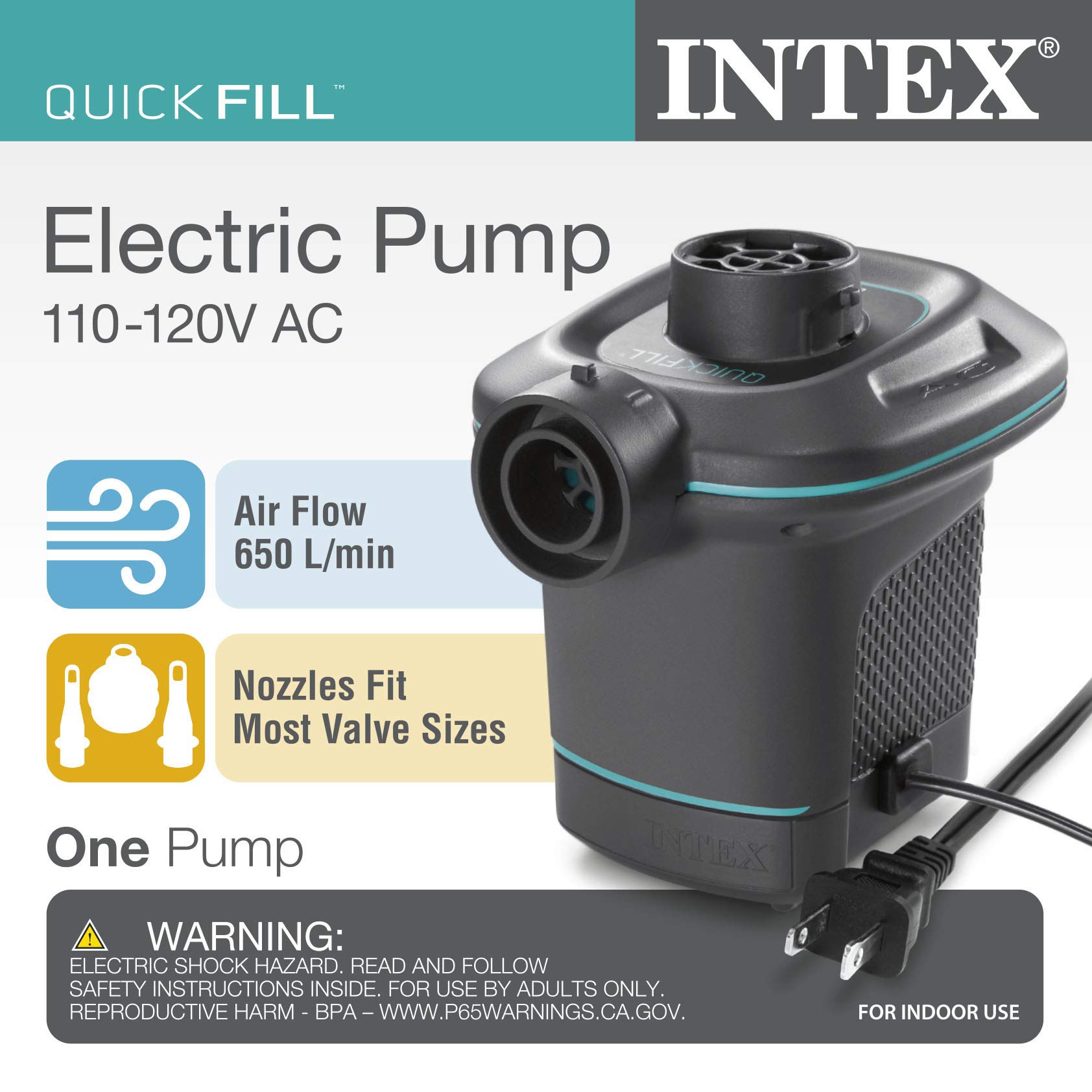 Intex Quick-Fill Air Pump Series