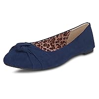 Women's Flats with Knot Front Cute Ballet Flats for Women Casual or Dressy Shoes for Women Comfortable Flats Womens Shoes