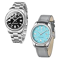 Men Watch Waterproof Luminous Stainless Steel Watch for Men Chronograph Dress Quartz Movement Men's Wristwatches with Date