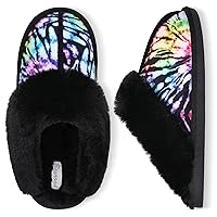 Besroad Winter Fuzzy House Slippers Sandals Plush Faux Fur Fluffy Flats Slippers Warm Slide Shoes for Women