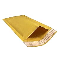 Kraft Bubble Mailers - (250pack, 00-5