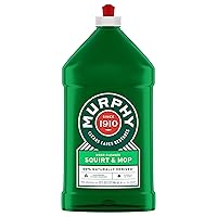 Murphy Oil Soap Squirt and Mop Floor Cleaner, 192 Oz (32 Oz, 6 Pack) - Bulk Cleaning Supplies Bundle - Natural Wood Cleaner, Hardwood Cleaner - Office Supplies, Household Cleaning Supplies