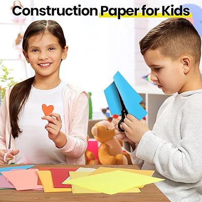 Yahenda 1500 Pcs Construction Paper Card Stock Printer Paper Craft Bulk  School Supplies Lightweight Art Colored Paper for Kids Adults School  Drawing