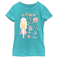 Fifth Sun Harry Potter and The Deathly Hallows Luna Lovegood Girls Short Sleeve Tee Shirt