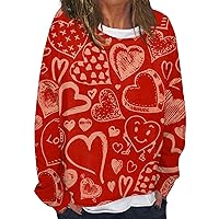 for Women Women'S+Fashion+Hoodies+&+Sweatshirts Christmas Womens Tops Running Sweatshirts Necks Sweatshirts Ugly Sweaters Women'S Pullover Sweaters Watermelon Red X-Large
