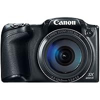 Canon Powershot SX400 is 16.0 MP Digital Camera with 30x Optical Zoom and 720p HD Video (Black)
