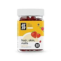 Hello Bello Hair, Skin, Nails Gummy Vitamins - Vegan Blend with Biotin, Vitamin E, and Vitamin C - Strawberry Flavor - 60 Count