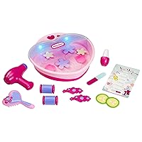 Play & Pamper Spa Set with 17 Accessories, Pretend Play Beauty Set, for Toddlers Kids Ages 2+ Years