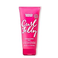 Umberto Giannini Curl Jelly Scrunching Jelly, Vegan & Cruelty Free Frizz Solution Gel for Curly or Wavy Hair, 200 ml