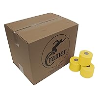 Cramer Tape Underwrap, Bulk Case of 48 Rolls of PreWrap for Athletic Taping, Hair Tie, Headband, Patellar Support, Pre-Wrap Athletic Tape Supplies, 2.75