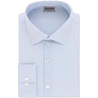 Kenneth Cole Mens Performance Button Up Dress Shirt SkyBlue 17