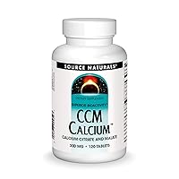 Source Naturals Citrate Malate Calcium Calcium, 120 CT