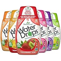 Stevia Water Drops - Water Enhancer Variety Pack, Sugar Free Stevia Water Flavoring Drops, Lemon Lime, Raspberry Lemonade, and 4 More Refreshing Flavors, 1.62 Oz Ea (Pack of 6)