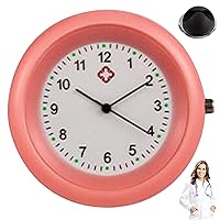 Fob Watches for Nurses Clip on Waterproof Nurse Watch for Stethoscope Attachment Accurate Pocket Watch with Clear Scale for Nurse Gifts|Smartwatch Bands