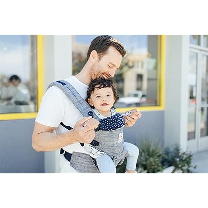 Ergobaby Omni 360 All-Position Baby Carrier for Newborn to Toddler with Lumbar Support (7-45 Pounds), Stardust 6.18x9.13x10.43 Inch (Pack of 1)