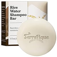 Rice Water Shampoo Bar - Citrus Scent - Rice Shampoo Bar with Cocoa Butter - Rice Bar Shampoo For Hair Growth - Shea Butter Bar - 3.5 Oz / 100 G
