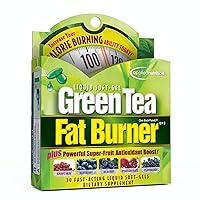 Applied Nutrition Liquid Soft-Gel, Green Tea, Fat Burner - 30 Ct