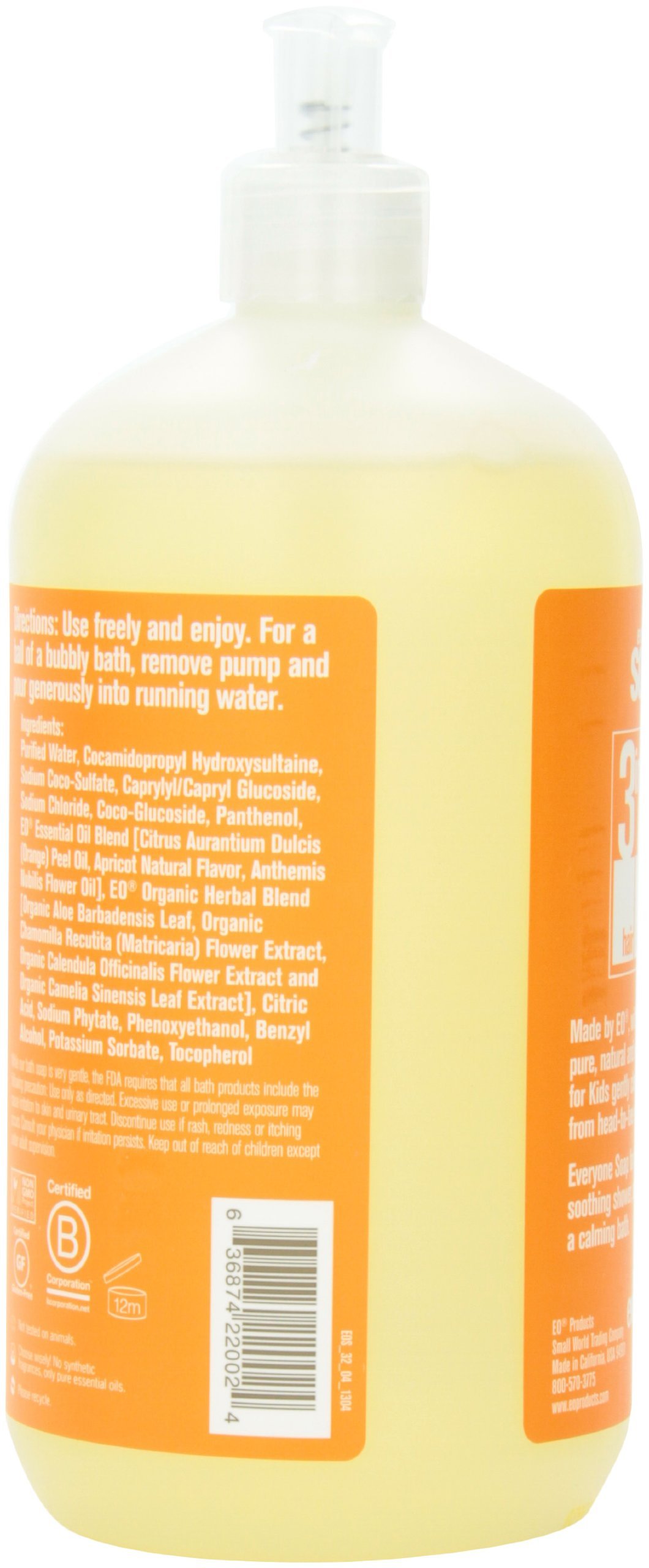 Everyone for Every Body Soap for Every Kid, Orange Squeeze, 32 Ounce