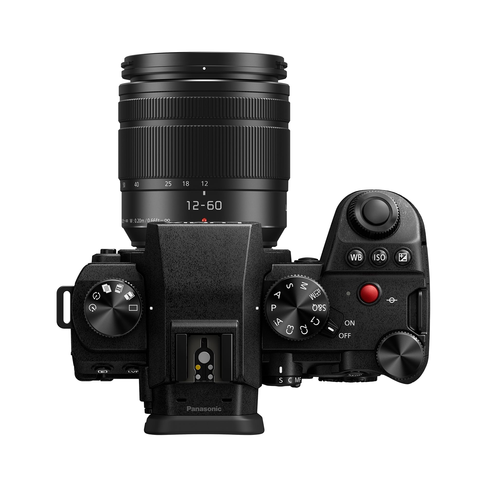 Panasonic LUMIX G9II Micro Four Thirds Camera, 25.2MP Sensor with Phase Hybrid AF, Powerful Image Stabilization, High-Speed Perfomance and Mobility with 12-60mm F2.8-4.0 Lens - DC-G9M2LK