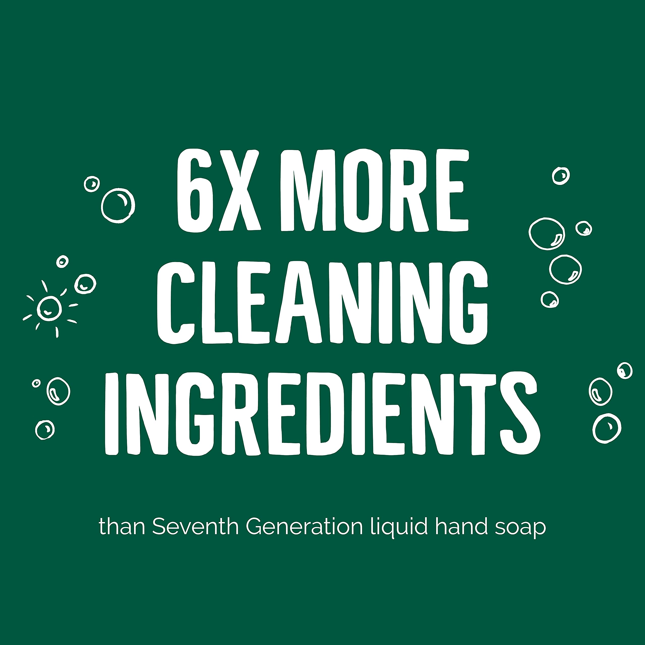 Seventh Generation Zero Plastic Powder Hand Soap, Fragrance Free, 12 oz