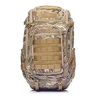 Hiking Essentials Waterproof Outdoor Backpack Sports Camping Hiking Fishing Hunting Bag (Color : A)