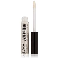 NYX Professional Makeup Away We Glow Liquid Highlighter, Moon Glow, 0.22 Fluid Ounce