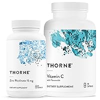 Thorne Immune Support Bundle: Zinc Picolinate and Vitamin C Capsules - 60 Servings