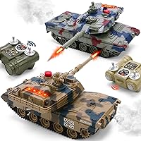 Cheerwing 1:72 German Tiger I Panzer Tank Remote Control Mini RC Tank with  Rotating Turret and Sound