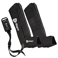 LifePro Leg Compression Massage Boots - Air Sequential Compression Therapy System for Circulation & Massage for Athletes - Foot, Leg, Calf Recovery - Pain, Soreness & Stiff Joints Relief Leg Massager