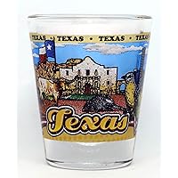 Texas State Wraparound Shot Glass