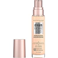 Dream Radiant Liquid Medium Coverage Hydrating Makeup, Lightweight Liquid Foundation, Classic Ivory, 1 Count