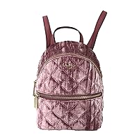 Kate Spade Natalie Crushed Velvet Convertible Mini Backpack (Pomegranate Pink)
