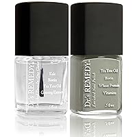 Enriched Nail Polish, SERENITY Sage with TOTAL Two-in-One Top and Base Coat Set 0.5 Fluid Oz Each