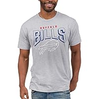 Clothing x NFL - Buffalo Bills - Bold Logo - Unisex Adult Short Sleeve Fan T-Shirt for Men and Women - Size XX-Large