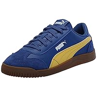 PUMA Men's Club 5V5 Sneaker, Clyde Royal-Yellow Sizzle White, 9