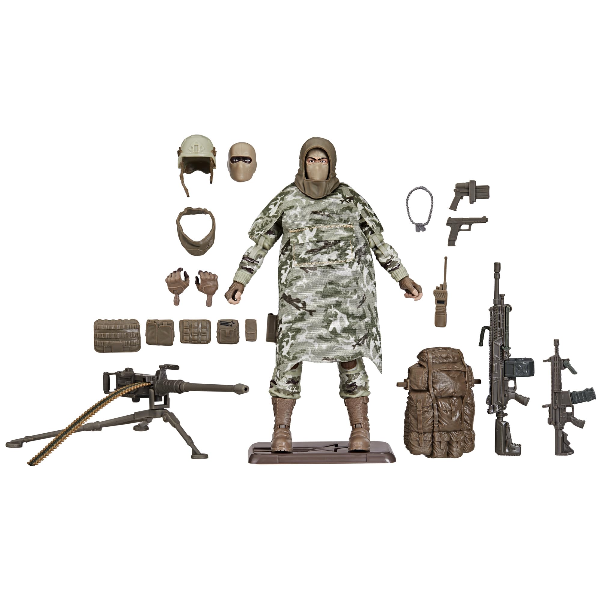 G.I. Joe Classified Series 60th Anniversary Action Soldier - Infantry, Collectible 6-Inch Action Figure with 25 Accessories