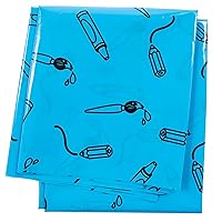 READY 2 LEARN Messy Mat - Splat Mat for Kids - Protect Tables and Floors - Waterproof - Reusable and Lightweight - 60”L x 60”W