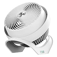 Vornado 733DC Whole Room Energy Smart Air Circulator Fan, Made in USA, Variable Speed Control, White, Large