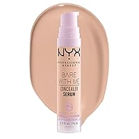 NYX PROFESSIONAL MAKEUP Bare With Me Concealer Serum, Up To 24Hr Hydration - Light