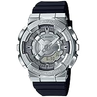 Casio] Watch G-Shock [Japan Import] Mid Size Model Metal Cavad GM-S110-1AJF Black