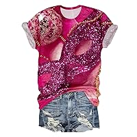 XJYIOEWT Cropped Shirts Plus Size Tops for Women Womens Spring Fashion 2024 Work Pants Band T Shirts Womens Spring Tops Casual Long Sleeve Ladies Tops and Blouses and Sweaters Hot Pink