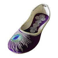 Women's Traditional Indian Velvet Party Shoes