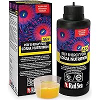 Red Sea Reef Energy Plus 1000ml (AB+) All in One Coral Food for Saltwater Aquarium Marine Reef Tanks | Food for Soft, LPS, SPS, and Non-Photosynthetic Corals