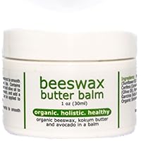Beeswax Butter Balm: Organic, Holistic and Healthy, 2 oz