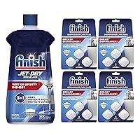 Finish Jet-dry, Rinse Agent, Ounce Blue 32 Fl Oz (Packaging May Vary