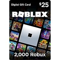 Roblox Digital Gift Card - 2,000 Robux [Includes Exclusive Virtual Item] [Online Game Code]